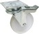 Nylon Wheel Swivel Plate Braked Castors