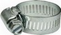 Perforated hose clamps W1