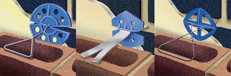 Wall-Tie Insulation Clips