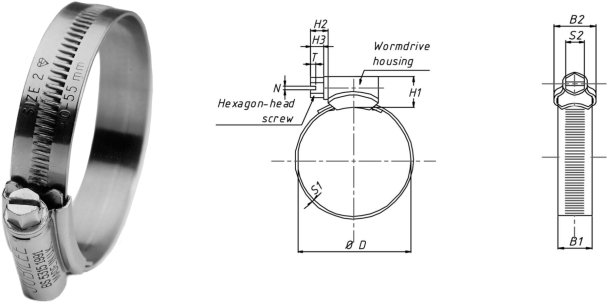 Hose Clamps Jubilee