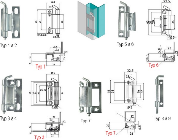 Concealed Hinges