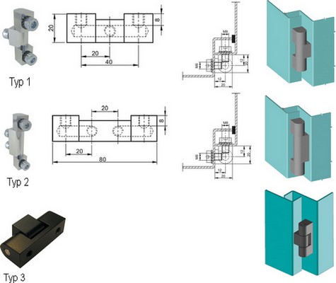 Slide Hinges