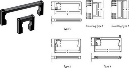 Equipment Handles - Two-Piece Design