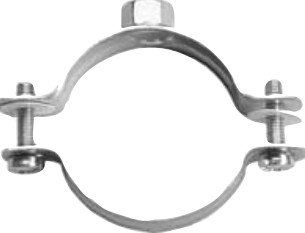 Iron clamp M8 exhaust clamps clamp M8 50 mm 3 pcs